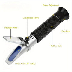 Pet Health Refractometer - Animal Clinical Tool for Urine SG & Serum Protein Levels, Ideal for Dogs, Cats & Large Animals