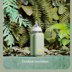 Portable Baby Bottle Warmer 6Heat Level with LCD Screen Breast Milk Warmer Accurate Temperature Control USB Bottle for Travel