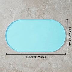 1pc,Cat Feeding Mat with Non-Slip Waterproof Design,Pet Food Mat, Compatible with Cat/Dog Bowls, Multipet Households, Dog Owners