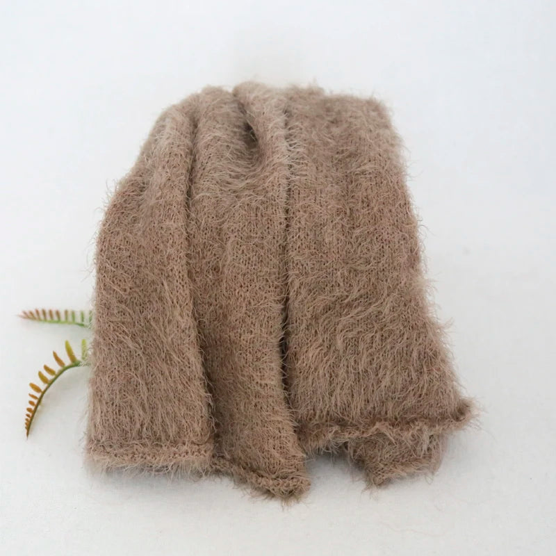 Newborn baby stretch knit wrap Baby soft swaddle knit blanket Photography props Jersey wrap photo props