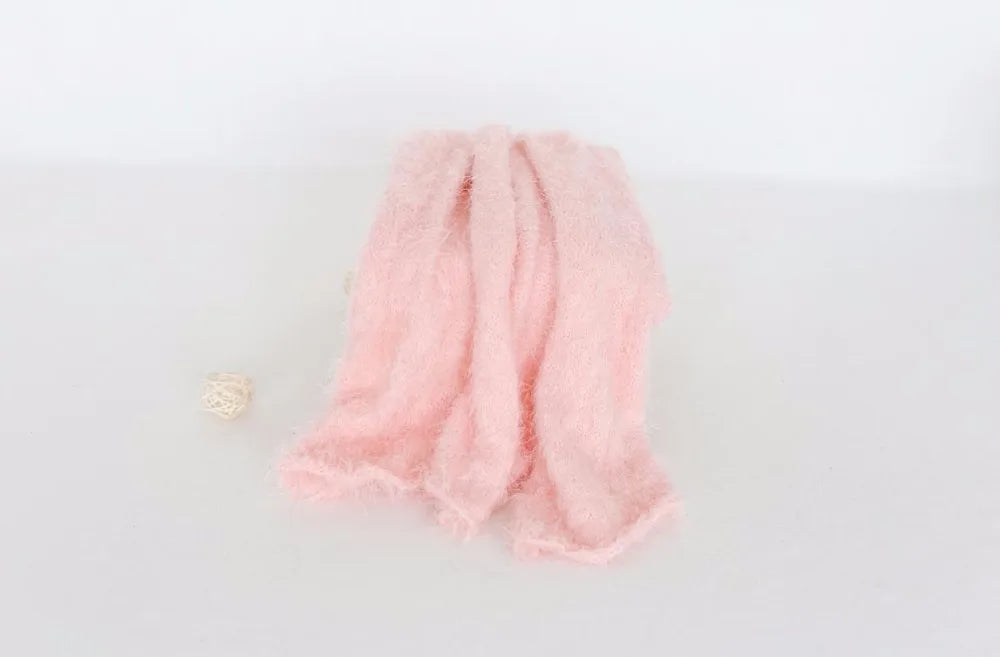 Newborn baby stretch knit wrap Baby soft swaddle knit blanket Photography props Jersey wrap photo props