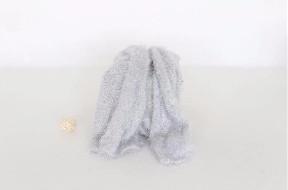 Newborn baby stretch knit wrap Baby soft swaddle knit blanket Photography props Jersey wrap photo props