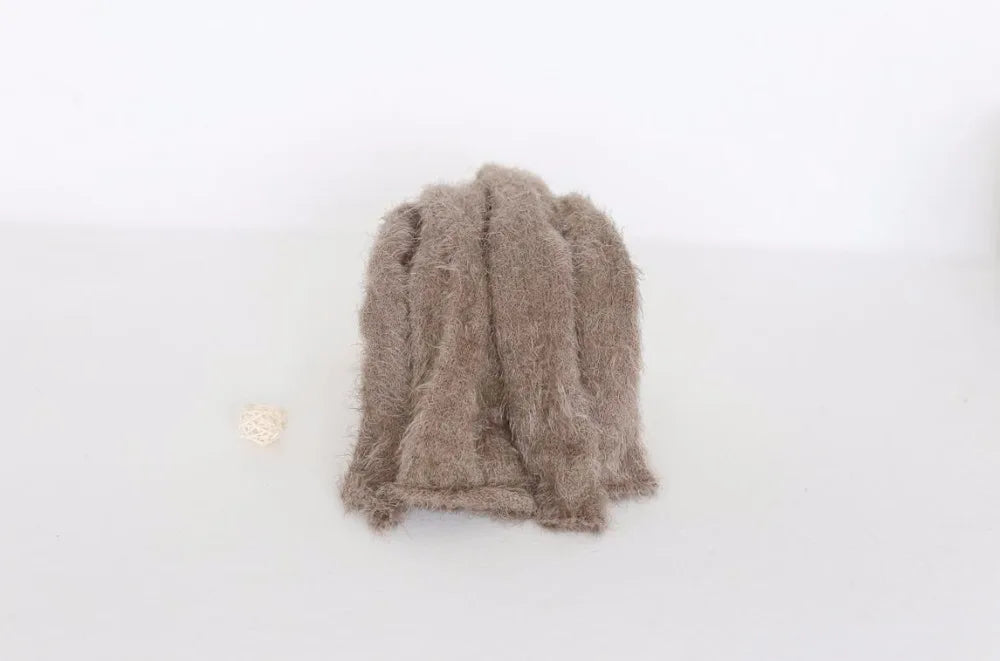 Newborn baby stretch knit wrap Baby soft swaddle knit blanket Photography props Jersey wrap photo props