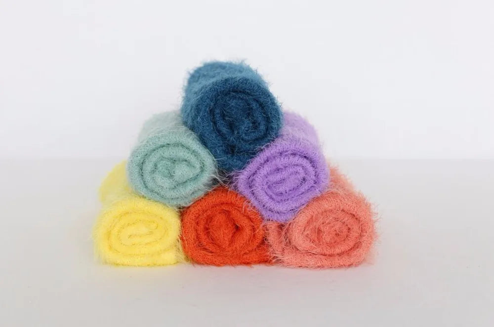 Newborn baby stretch knit wrap Baby soft swaddle knit blanket Photography props Jersey wrap photo props