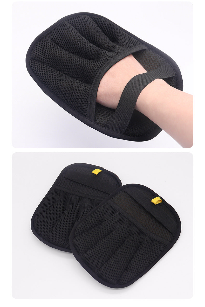 Pet Hair Removal Tool Reusable Static Removal Gloves, Double-Sided Grooming Gloves for Pets, Removes Pet Fur Hair for Carpets