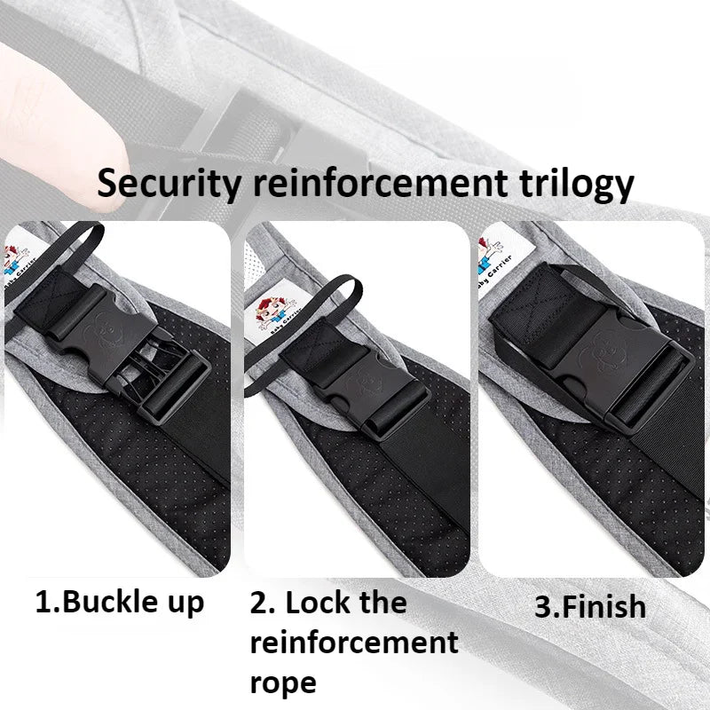 Baby Carrier Kids Waist Stool with Waist Protection Baby Strap Holding Adjustable Front Holding Type Big Baby Holding Holding