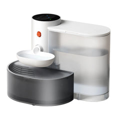 Smart Pets Water Fountain 3L Pour-Over Automatic Pets Water Dispenser Ultra-Quiet Wireless Water Feeder for Dogs and Cats Sewage