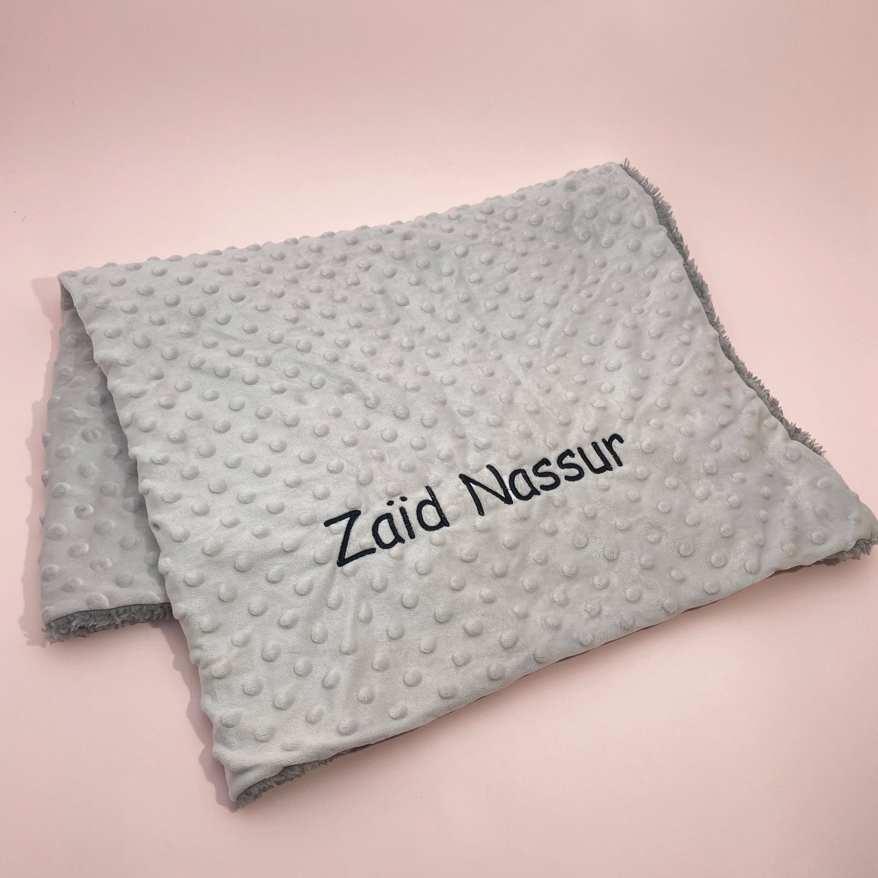 Personalized Baby First Name Cover Kids Custom Blanket Newborn Boy Girl Birthday Gift Swaddle Bed Toddler Stroller Crib Blanket