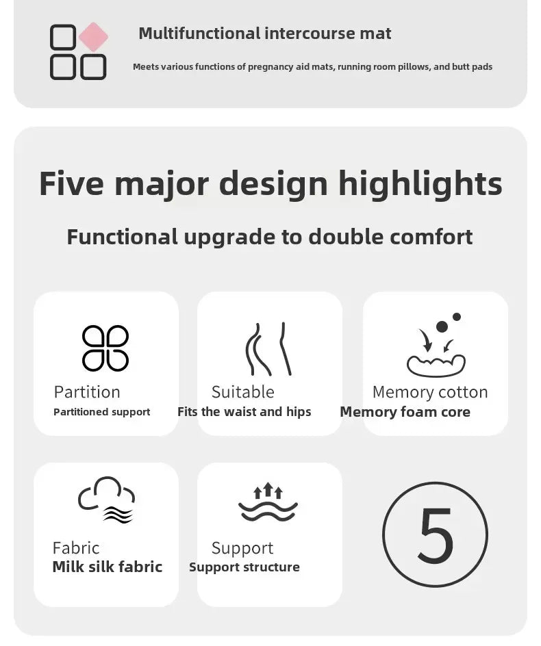 Couple hip pillow, pregnancy pillow, bed pillow, sex pillow, sitting and lying down, very suitable for home,pillow,