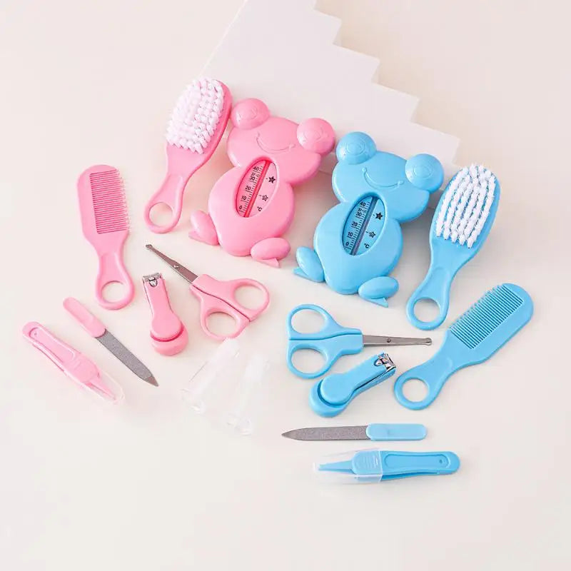 13pcs Comb Grooming Baby Care Kit Baby Portable Tool Grooming Nail Care Set