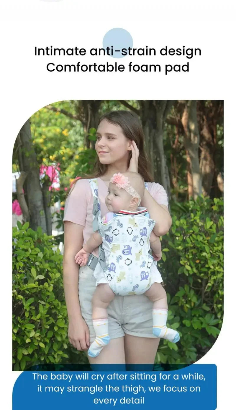 Baby Carrier Front Carry Horizontal Waist Stool Adjustable Ergonomic Newborn Carriers Multi-Functional Breathable Babies Items