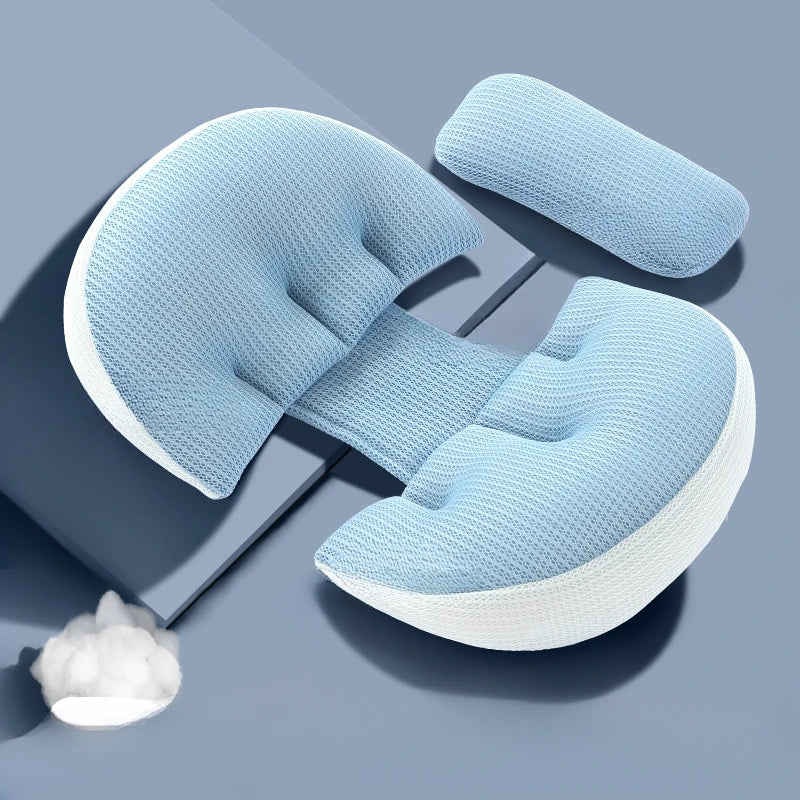 Pregnant Women's Pillows Waist Protection Side Sleeping Pillows Abdominal Support U-shaped Side Lying Pillows Pregnancy Pillows