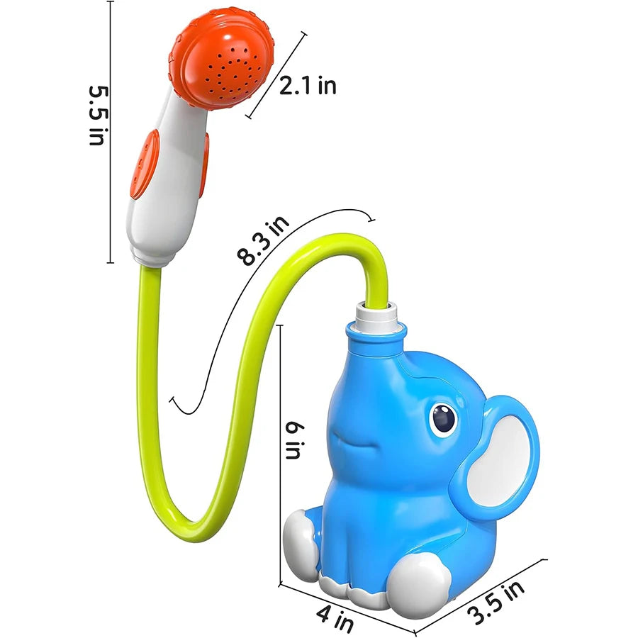 Elephant Baby Bath Shower Head Toys for Kids Bath Toys for Infants Kids Swimming Pool Toys Bathtub Toys Toddlers Newborn Infants