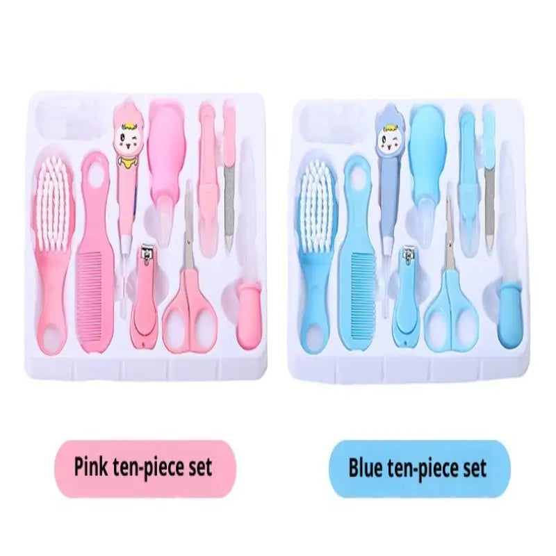13pcs Comb Grooming Baby Care Kit Baby Portable Tool Grooming Nail Care Set