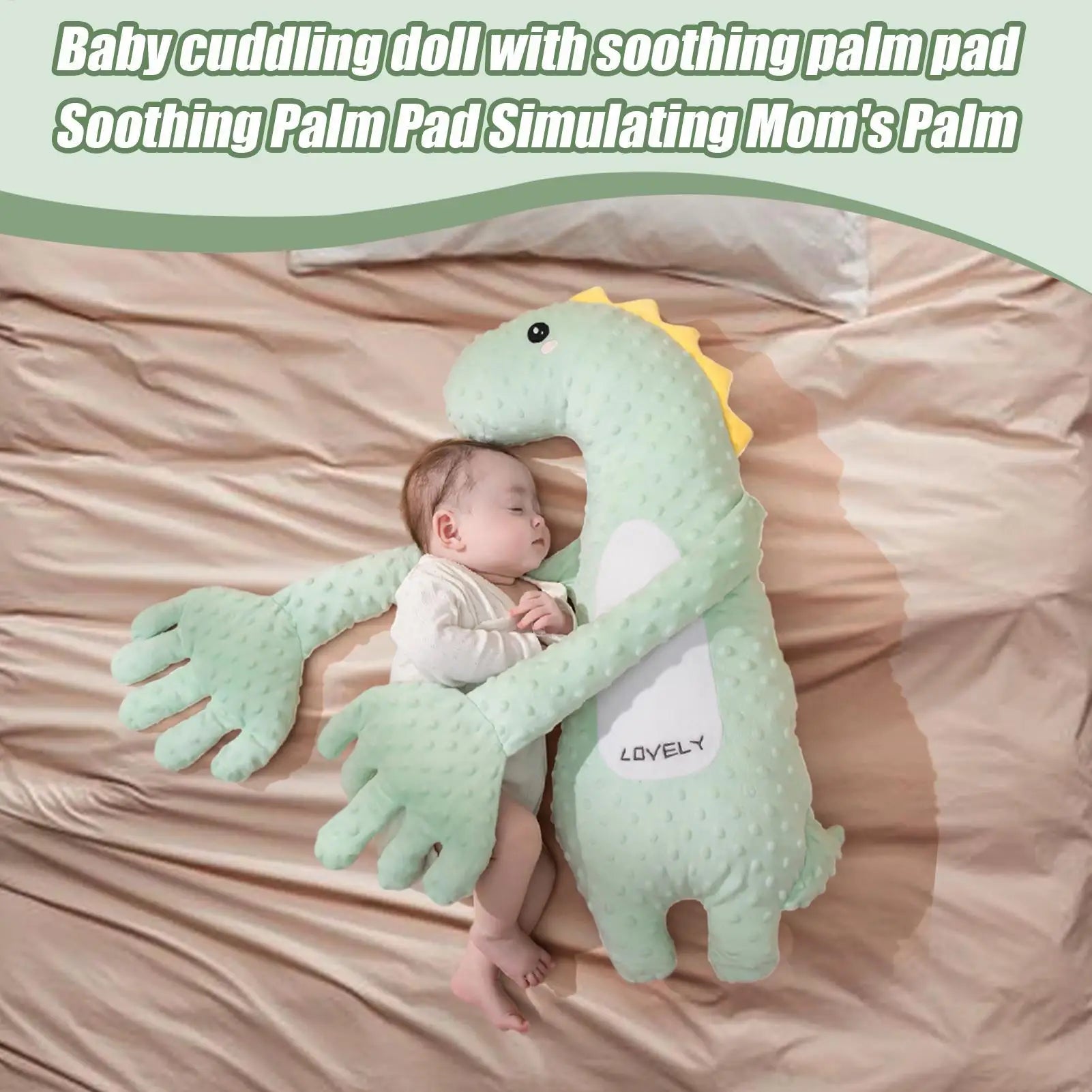 Baby Soothing Palm Cartoon Remote Control Comforting Hand 3 Gear Adjustable Companion Doll Baby Startle Prevention Sleep Aids