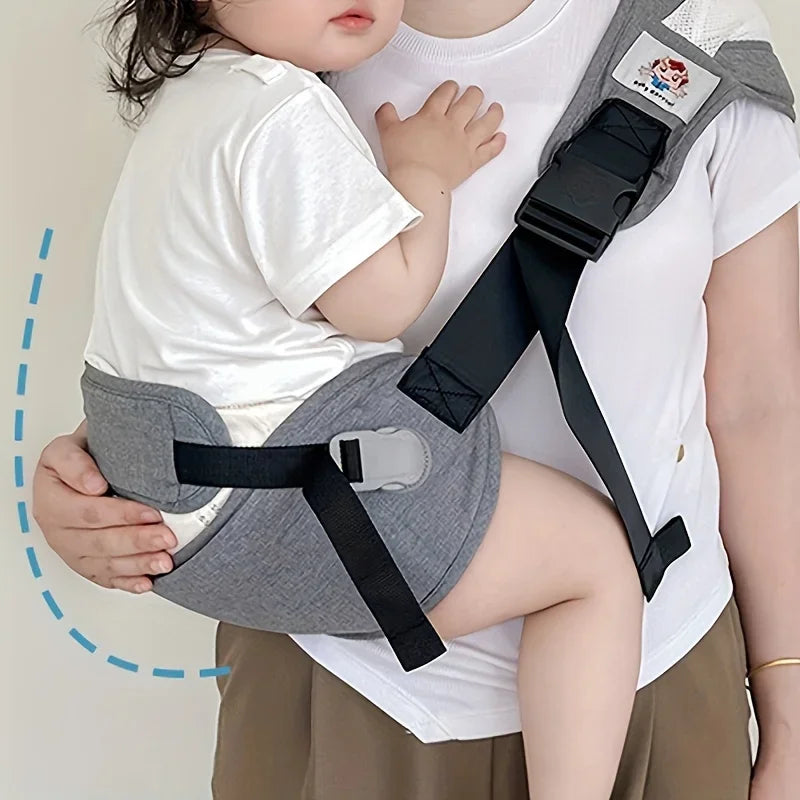 Baby Carrier Kids Waist Stool with Waist Protection Baby Strap Holding Adjustable Front Holding Type Big Baby Holding Holding