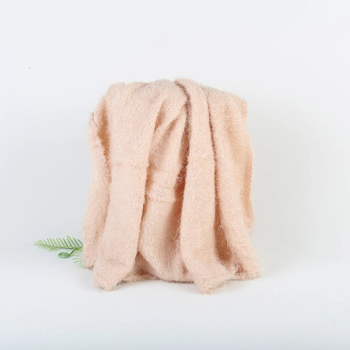 Newborn baby stretch knit wrap Baby soft swaddle knit blanket Photography props Jersey wrap photo props