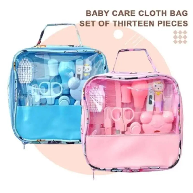 13pcs Comb Grooming Baby Care Kit Baby Portable Tool Grooming Nail Care Set