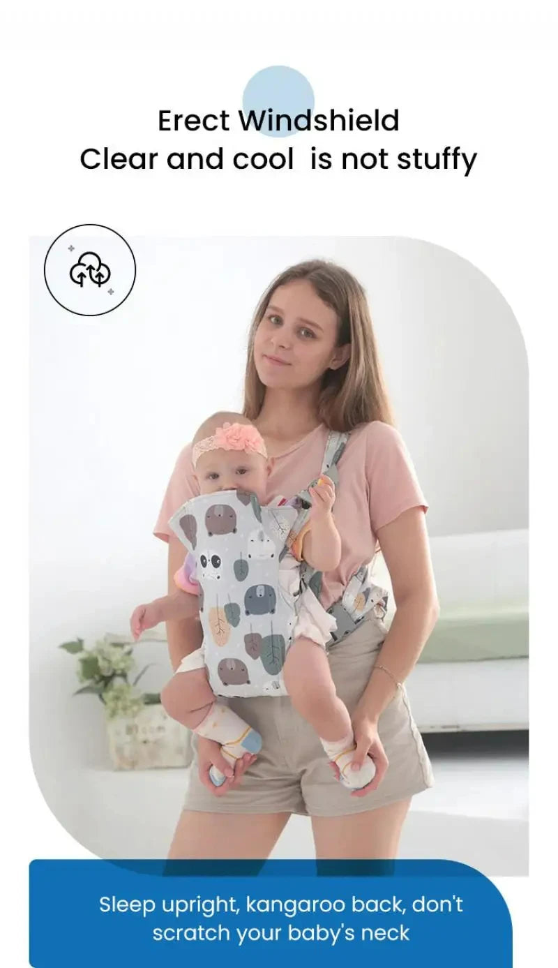 Baby Carrier Front Carry Horizontal Waist Stool Adjustable Ergonomic Newborn Carriers Multi-Functional Breathable Babies Items
