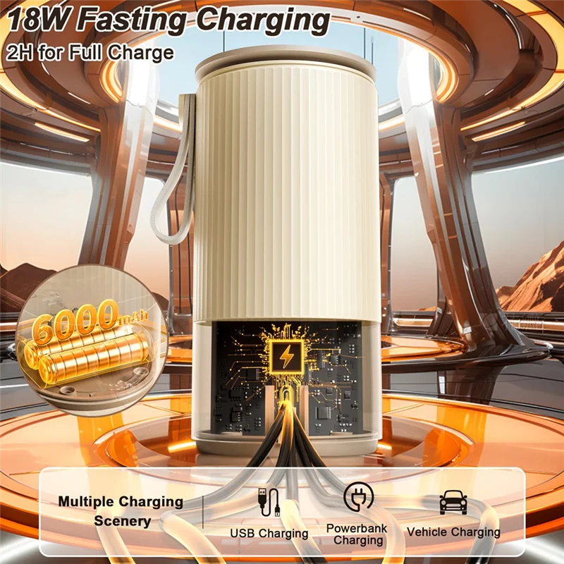 B59B-Portable Bottle Warmer Portable Bottle Warmer For Travel Mixer For Breastmilk & Formula