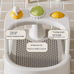 Baby Bath Seat for Babies 6 Months & Up - Bathtub Seats for Babies Sitting Up with Rinse Cup, Non-Slip, Comfortable, Infant Bath