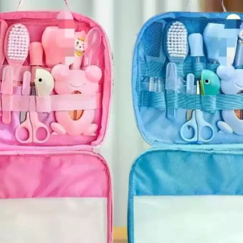 13pcs Comb Grooming Baby Care Kit Baby Portable Tool Grooming Nail Care Set