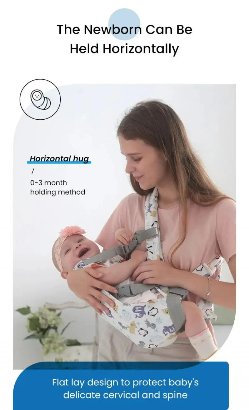 Baby Carrier Front Carry Horizontal Waist Stool Adjustable Ergonomic Newborn Carriers Multi-Functional Breathable Babies Items