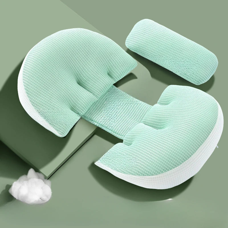 Pregnant Women's Pillows Waist Protection Side Sleeping Pillows Abdominal Support U-shaped Side Lying Pillows Pregnancy Pillows