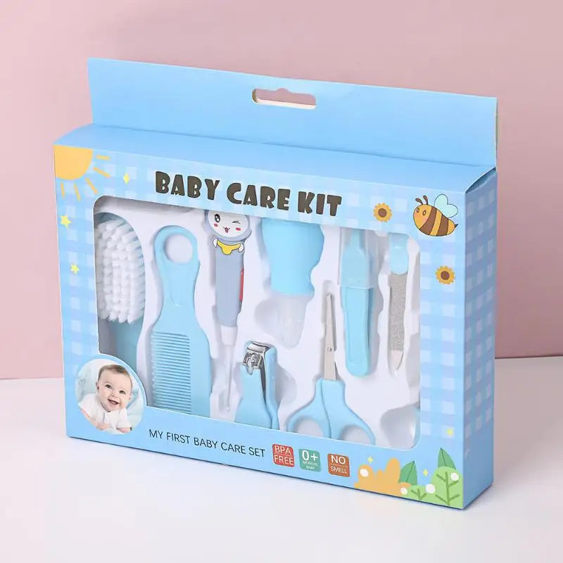 13pcs Comb Grooming Baby Care Kit Baby Portable Tool Grooming Nail Care Set