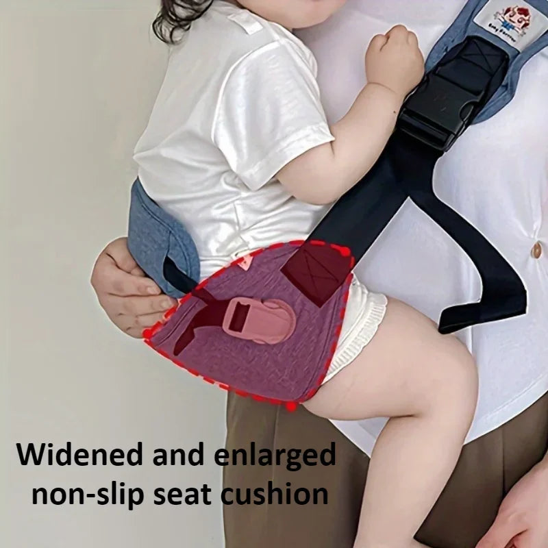 Baby Carrier Kids Waist Stool with Waist Protection Baby Strap Holding Adjustable Front Holding Type Big Baby Holding Holding