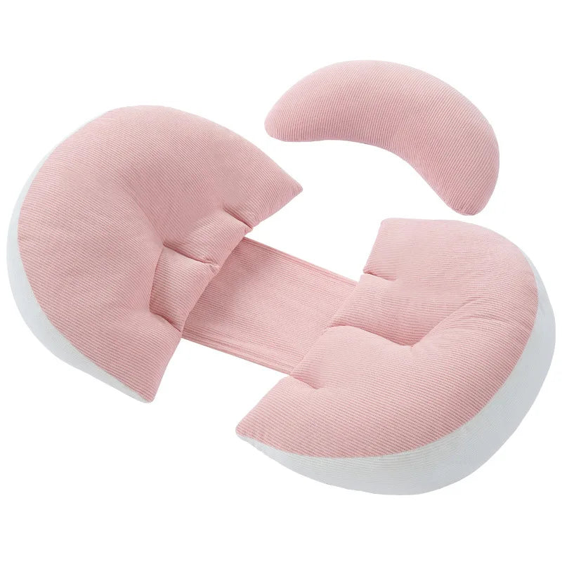 Pregnant Women's Pillows Waist Protection Side Sleeping Pillows Abdominal Support U-shaped Side Lying Pillows Pregnancy Pillows