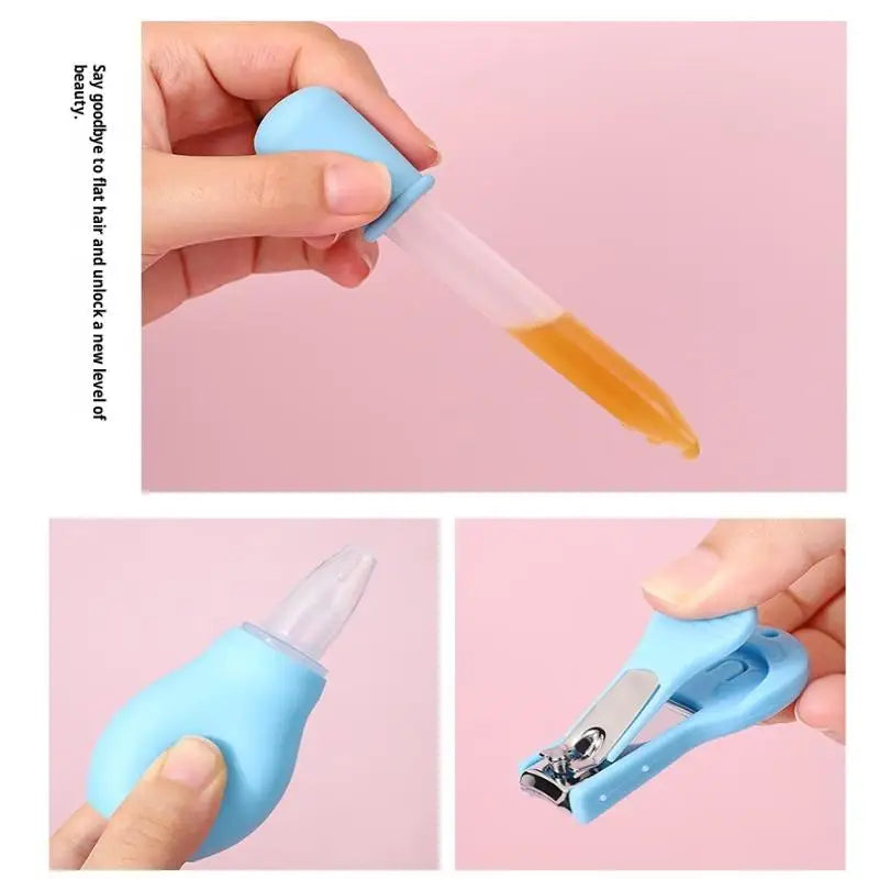 13pcs Comb Grooming Baby Care Kit Baby Portable Tool Grooming Nail Care Set