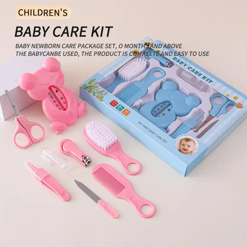 13pcs Comb Grooming Baby Care Kit Baby Portable Tool Grooming Nail Care Set