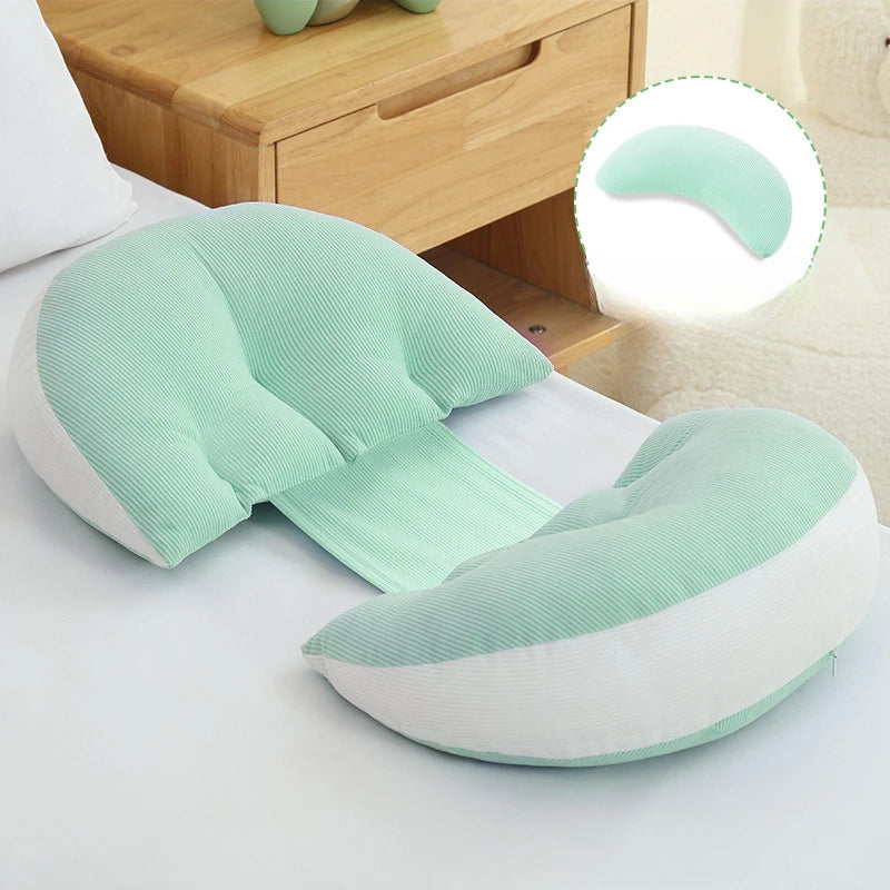 Pregnant Women's Pillows Waist Protection Side Sleeping Pillows Abdominal Support U-shaped Side Lying Pillows Pregnancy Pillows