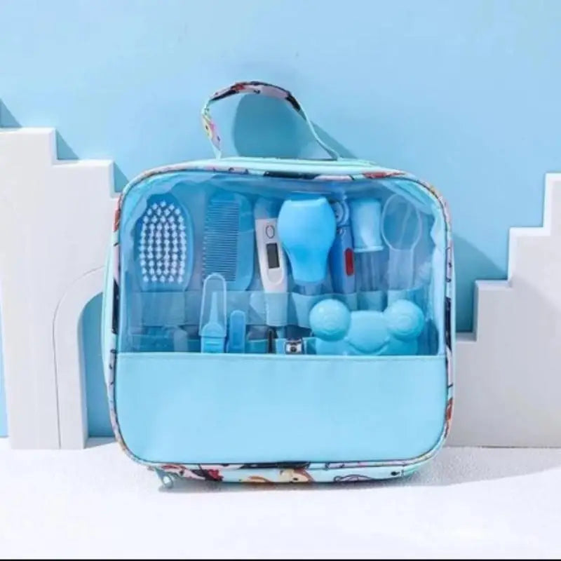 13pcs Comb Grooming Baby Care Kit Baby Portable Tool Grooming Nail Care Set